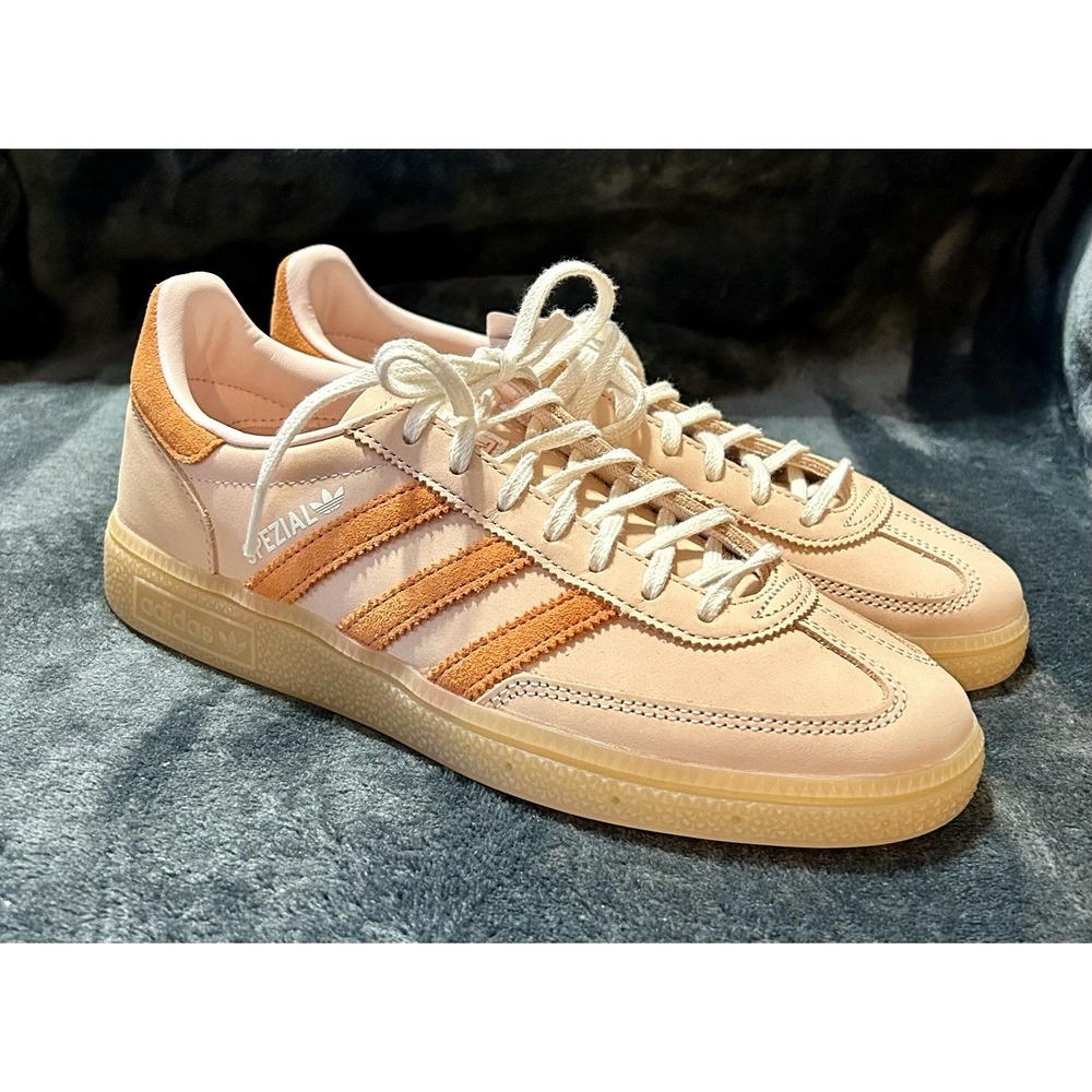 adidas Handball Spezial Blush Pink Dusky Orange Off White Womens Size 7
